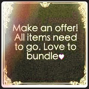 Everything needs to go